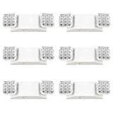 Sunco Lighting Emergency Lights, Commercial Emergency LED Flood Lights for Power Outages, Backup Battery (180 Minutes), Wall Mount, Hard Wired, 120-277V, Fire Resistant (UL 94V-0) 6 Pack
