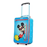 American Tourister Kids' Disney Softside Upright Luggage, Mickey, Carry-On 18-Inch