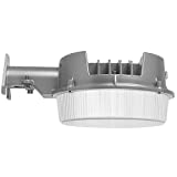CINOTON LED Barn Light 42W, 5000K Daylight Dusk to Dawn LED Outdoor Lighting with Photocell, 4950lm LED Security Area Light, Replace Up to 400W Incandescent/175WMH, Yard light UL-Listed for Farm/Porch