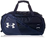 Under Armour Adult Undeniable Duffle 4.0 Gym Bag , Academy Blue (408)/Silver , Small