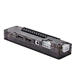 Laptop External Independent Video Card Dock, External PCI-E Discrete Graphics Card Mini PCI-E 220W DC 12V Support 6Pin+8P Interface Output Without Power Supply
