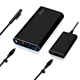 BatPower ProE 2 ES7B 98Wh MS Surface Power Bank for Surface Pro X 8 7 6 5 4 3 2 RT Go Surface Book 3 2 1 External Battery Surface Laptop 4 3 2 1 Portable Charger, USB QC Fast Charge Tablet Smartphone