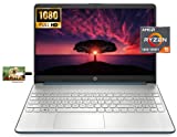 HP 15 Business Laptop Computer, AMD Ryzen 5 5500U, 15.6' FHD Display, Windows 11 Pro, 16GB RAM, 512GB SSD, SD Card Reader, Fast Charge, AC Smart pin, 32GB Durlyfish USB Card
