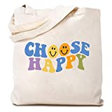 Canvas Tote Bag for Women Aesthetic Cute Tote Bags Inspirational Gifts for Women Beach Bags Reusable Grocery Bags