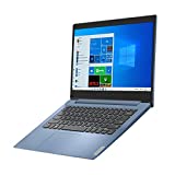 Lenovo IdeaPad 1 14 Laptop, 14.0' HD Display, Intel Celeron N4020, 4GB RAM, 64GB Storage, Intel UHD Graphics 600, Win 10 in S Mode, Ice Blue