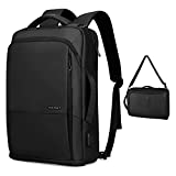 Business Backpack,Intelligent 3in1 backpack Slim Laptop Backpack For Work School Travel Flight Fits 15.6 Laptop with USB Port,Waterproof Casual Daypack,Black
