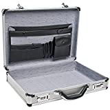 RoadPro SPC-931R 17.5' x 4' x 13' Silver Aluminum Briefcase,Medium