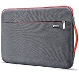 Voova Laptop Sleeve Case 14 15 15.6 Inch,Upgrade 360°Protective Computer Carrying Cover Bag Compatible with Macbook Pro 15 16,Surface Book 3/2, Hp Acer Asus Chromebook with Organizers, Waterproof,Grey