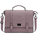 Laptop Briefcase for Women,17 Inch Work Bag Laptop Messenger Bag Spacious Computer Bags for Work Business Travel,purple-17Inch