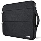 Voova 13 13.3 Inch Laptop Sleeve Case Compatible with MacBook Air/MacBook Pro 13, MacBook Pro 14 2021 2022 M1/Max A2442, 13.5 Surface Book/Laptop 3 4, Waterproof Computer Bag Cover with Handle, Black