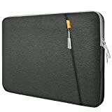JETech Laptop Sleeve Compatible for 13.3-Inch Notebook Tablet iPad Tab, Compatible with 13' MacBook Pro and MacBook Air,Waterproof Shock Resistant Bag Case with Accessory Pocket, Dark Grey