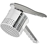 Beast Canteen Potato Ricer Masher - 18/8 Stainless Steel Potato Ricer Press, Ergonomic Handle, Kitchen Accessories for Mashed Potatoes, Gnocchi, Baby Food Maker, Potato Masher Stainless Steel