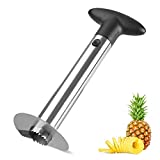 Pineapple Corer and Slicer Tool, Premium Stainless Steel Pineapple Core Remover Tool with Detachable Handle, Super Fast and Easy Pineapple Cutter for Home & Kitchen (1)