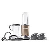 nutribullet Pro - 13-Piece High-Speed Blender/Mixer System with Hardcover Recipe Book Included (900 Watts) Champagne, Standard