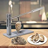 Upgrade Stainless Steel Oyster Shucker Tool Set, Oyster Clam Opener Machine, Hotel Buffets and Homes and Gift, Stainless Steel Oyster Shucker