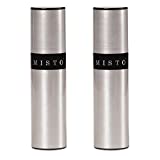 Misto Oil Sprayer, Set of Two, Silver
