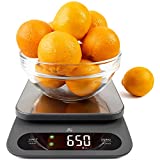 Greater Goods High Capacity Kitchen Scale - A Premium Food Scale That Weighs in Grams & Ounces w/ a 22 Pound Capacity | Feat. a Hi-Def LCD Screen and Stainless Steel Platform | Designed in St. Louis