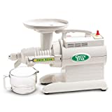Tribest GS-1000 Greenstar Original Twin Gear Cold Press Masticating Juice Extractor, White