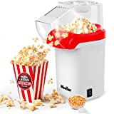 Mueller Ultra Pop, Hot Air Popcorn Popper, Electric Pop Corn Maker, Healthy and Quick Snack, No Oil Needed with Measuring/Butter Cup