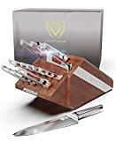 DALSTRONG Knife Block Set - Crusader Series - Forged High-Carbon German Stainless Steel - NSF Certified (18 Piece)