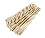 Gmark Bamboo Paddle Skewers 10' 100pc/Bag, Kabob Skewers, BBQ Skewers for Outdoor Grilling GM1074