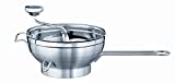 Rösle Stainless Steel Food Mill with Handle and 2 Grinding Disc Sieves