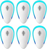 Amish Iron Ultrasonic Pest Repeller (6 Packs) 2022 Newest Electronic Bug Repellent Plug in, Mosquito Repellent Indoor, Electronic Pest Control for Ant, Mosquito, Mice, Spider, Roach, Rat, Flea, Fly