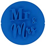 Mr & Mrs Embosser/Stamp for Fondant, Icing, Cupcake, Cookie, Cake, Decoration