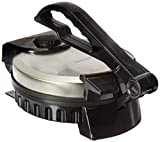 Brentwood TS-127 Stainless Steel Non-Stick Electric Tortilla Maker, 8-Inch
