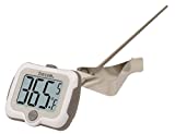 Taylor 983915 Classic Series Deep Fry/Candy Digital Thermometer with Adjustable Head and 9' Stem