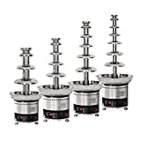 KELUNIS Chocolate Fondue Fountain for Party, Melting Chocolate Waterfall Machine with Warming Function Works 12Hours Continuously 4/5/6/7 Tiers Commercial Use,6 Tier