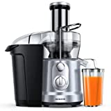 Acezoe Centrifugal Juicer Machines vegetable and fruit, Juicer Extractor with 3' Feed Chute, Power Juicers with 1300W&304 Stainless-steel Filter, Best Seller Juicer 2022 with High Juice Yield, Easy to Clean&BPA-Free, Dishwasher Safe, Included Brush