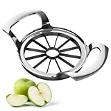 T Leaves Apple Slicer, 12-Blade Stainless Steel Apple Cutter, Sturdy and Sharp