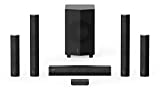 Enclave CineHome PRO 5.1 Wireless Home Theater Surround Sound System for TV - THX, 24 Bit Dolby Digital, DTS, and WiSA Certified - CineHub Edition - Plug and Play Home Theater