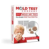 HVAC Mold Test Kit | Professional Grade Kit Tests up to 10 Locations for Air Mold and Toxins | Easy DIY Test Kit with Lab Analysis Included