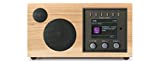 Como Audio Solo Wireless Speaker - Hand-Crafted Veneer Cabinets- One Touch Streaming, Internet Radio, Bluetooth, Wi-Fi - Hickory (Global Edition)