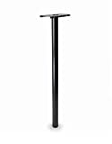 Architectural Mailboxes 7516B-10 Pacifica In-Ground Steel Mailbox Post, One Size, Black