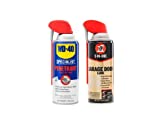 WD-40 Specialist Penetrant & 3-in-ONE Garage Door Lube Combo Pack,Smart Straw Sprays 2 Ways,Fast-Acting penetrant,Penetrant and Garage Door Lube 11oz cans (Pack of 2),300875