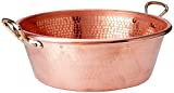 Mauviel Made In France M'Passion 2193.40 Copper 15-Quart Jam Pan with Bronze Handles