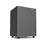 BESTISAN Subwoofer, Powered Home Audio BESTISAN Sub woofer with Deep Bass in Compact Design, Easy Integration with Receivers/TV/Soundbars/Speakers, LFE & Stereo Line Inputs & Audio Output, Black,SW65C