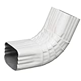 AMERIMAX HOME PRODUCTS 27064 Elbow, White , Two-by-Three