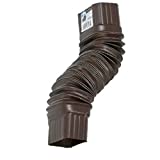 AMERIMAX HOME PRODUCTS 3708419 2x3 Flex Elbow, Brown