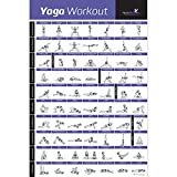 NewMe Fitness Workout Posters for Home Gym - Yoga Pose Exercise Posters for Full Body Workout - Core, Abs, Legs, Glutes & Upper Body Training Program