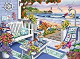 Ravensburger Seaside Sunshine 500 Piece Jigsaw Puzzle for Adults - 82023 - Every Piece is Unique, Softclick Technology Means Pieces Fit Together Perfectly