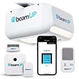 beamUP Sentry - BU400 - WiFi Garage Door Opener, Smart Home Garage Opener - Alexa Enabled, Garage Security Sensors Included, No Subscription Fees - White