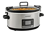 Crock-Pot 7Qt MyTime Cook & Carry Slow Cooker, Programmable, Stainless Steel