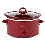 Crock-Pot, Red SCV401-TR 4-Quart Manual Slow Cooker