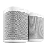 Two Room Set with All-New Sonos One - Smart Speaker with Alexa Voice Control Built-in. Compact Size with Incredible Sound for Any Room. (White)