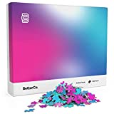 BetterCo. Gradient Jigsaw Puzzle 1000 Pieces - Difficult 1000 Piece Puzzles for Adults, Kids, and Teens - Hardest Jigsaw Puzzle with Colorful Gradient Design