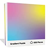 Mind Bogglingly Impossible Puzzle – 500 Piece Jigsaw Puzzle 18x24” – Hardcore Difficulty! for Kids and Adults of All Ages (Gradient)